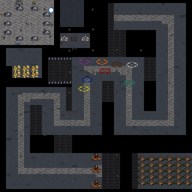 Turret Defense STACK PRO 2 — map preview
