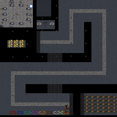 Turret Defense STACK PRO — map preview