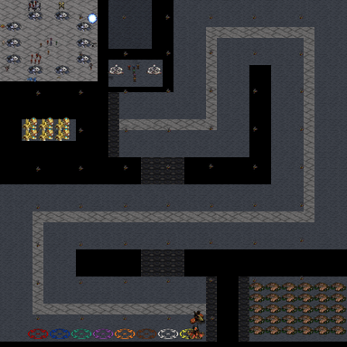 Turret Defense STACK PRO — map preview