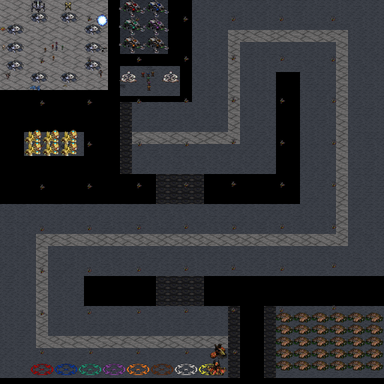 Turret Defense STACK PRO — map preview
