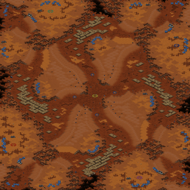 UED Tryouts (Dunes) — map preview