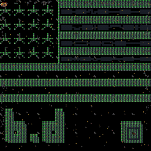 USA bound by b.d — map preview