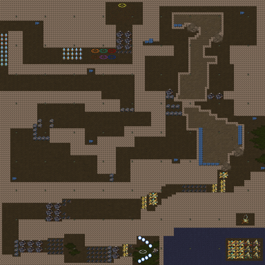 Volcano Escape — map preview