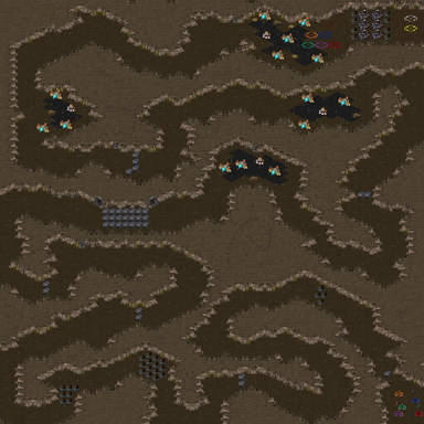 Volcano Run! >:- ) — map preview