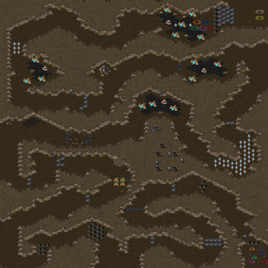 Volcano Run! >:- ) — map preview