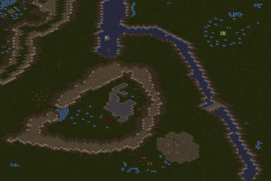 Wagons in a circle — map preview