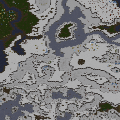 WinterGlades RPG — map preview