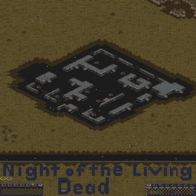 Z ombie Attack Dark Version — map preview