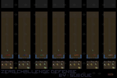 Zerg Challenge Defense — map preview