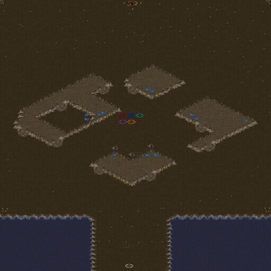 Zombies (Brood War) attack! — map preview